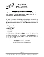 Preview for 11 page of Laird CapDiv LTM-CPDV User Manual