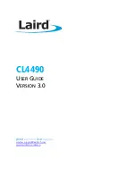 Preview for 1 page of Laird CL4490 User Manual