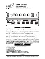 Предварительный просмотр 2 страницы Laird LTM-DV4X1 User Manual