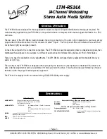 Preview for 3 page of Laird LTM-RS14A User Manual