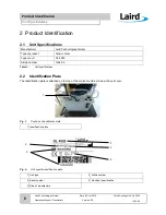 Предварительный просмотр 8 страницы Laird OL 4503 Operation Manual