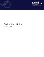 Предварительный просмотр 1 страницы Laird RM186 Quick Start Manual