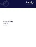 Laird SSD50NBT User Manual предпросмотр