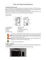 LAISAI LS701 Instruction Manual предпросмотр