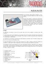 LAJAC AUDA Manual preview