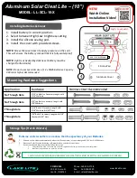 Предварительный просмотр 2 страницы Lake Lite LL-SCL-10-X Quick Start Manual