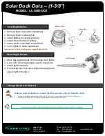 Предварительный просмотр 3 страницы Lake Lite LL-SDD-DOT Quick Start Manual