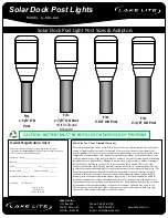 Предварительный просмотр 4 страницы Lake Lite LL-SDL-ALU Quick Start Manual