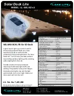 Preview for 1 page of Lake Lite LL-SDL-EZ-v2 Manual