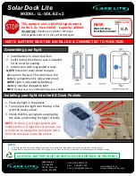 Preview for 3 page of Lake Lite LL-SDL-EZ-v2 Manual