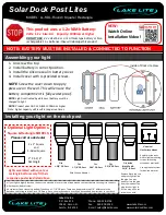 Preview for 3 page of Lake Lite LL-SDL-Round Manual