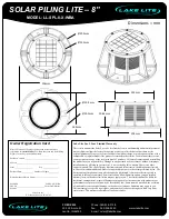 Preview for 5 page of Lake Lite LL-SPL-8-X-WBA Manual