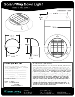 Предварительный просмотр 5 страницы Lake Lite LL-SPL-DOWN-8 Instruction Manual