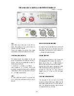 Предварительный просмотр 21 страницы Lake People ADC F466-S User Manual