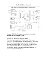 Предварительный просмотр 7 страницы Lake People DAC RS 06 User Manual