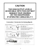 Preview for 7 page of Lake People G100 Final Edition User Manual