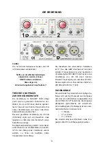 Preview for 5 page of Lake People MIC-AMP C360 User Manual