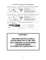 Предварительный просмотр 11 страницы Lake People PHONE-AMP F399 S User Manual