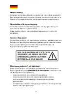 Preview for 4 page of Lake People PHONE-AMP G105 User Manual