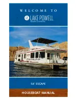 Lake Powell 54 ESCAPE Instruction Manual preview