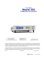 Lake Shore 350 User Manual preview