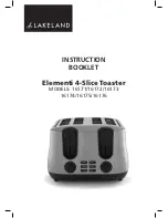 Preview for 1 page of Lakeland 16171 Instruction Booklet