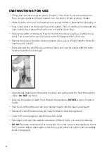 Предварительный просмотр 8 страницы Lakeland 31554 Instruction Booklet