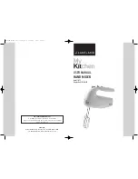 Preview for 1 page of Lakeland MyKitchen 13652 User Manual