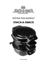 Preview for 1 page of Lakeland STACK-A-SNACK Instruction Booklet