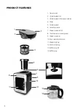 Предварительный просмотр 4 страницы Lakeland Touchscreen Bean to Cup Instruction Booklet