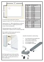 Preview for 5 page of Lakes LK861 Installation & Maintenance Instructions Manual