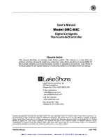 Preview for 2 page of Lakeshore DRC-80 User Manual