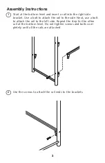 Предварительный просмотр 2 страницы Lakeshore FF464 Assembly Instructions