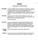 Preview for 5 page of Lakeside Computer Perfection Operating Instructions And Game Rules