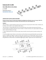 Lakeside Extension Kit 7.5 Manual preview