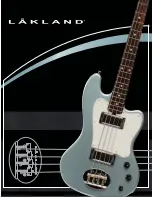 Предварительный просмотр 1 страницы Lakland 44-01 Basses Brochure