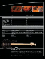 Предварительный просмотр 5 страницы Lakland 44-01 Basses Brochure