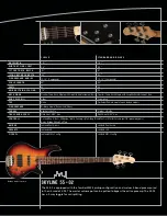 Предварительный просмотр 7 страницы Lakland 44-01 Basses Brochure