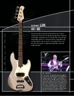 Предварительный просмотр 8 страницы Lakland 44-01 Basses Brochure