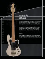 Предварительный просмотр 10 страницы Lakland 44-01 Basses Brochure