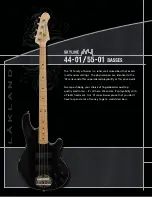 Preview for 18 page of Lakland 44-01 Basses Brochure