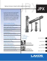 Preview for 1 page of Lakos JPX Quick Start Manual