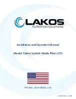 Lakos STS Series Installation And Operator'S Manual preview