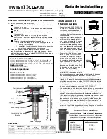 Preview for 3 page of Lakos TwistIIClean Installation And Operation Manual