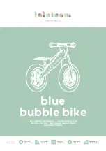 lalaloom BLUE BUBBLE BIKE Instruction Manual preview