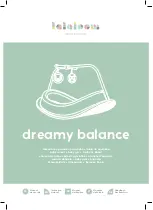 lalaloom Dreamy Balance Instruction Manual preview