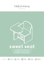 lalaloom Sweet seat Instruction Manual preview