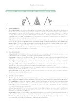 Preview for 6 page of lalaloom tipi savanah Instruction Manual