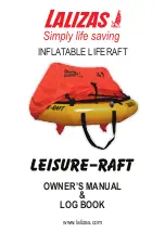 Lalizas LEISURE-RAFT Owner'S Manual & Log Book preview