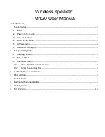 Laltitude M120 User Manual предпросмотр